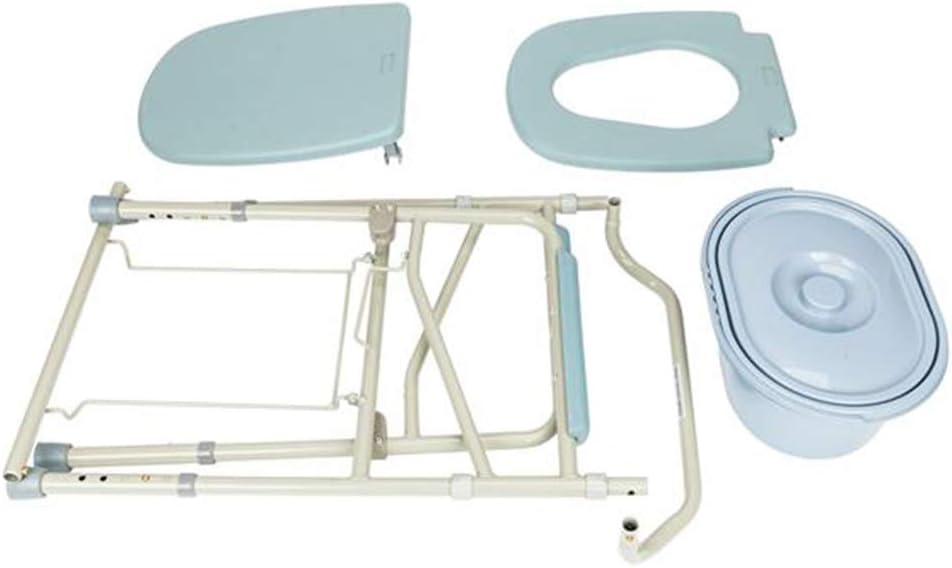 Multifunctional Durable Adult Commode Chair Older People Disabled People Pregnant Women Commode Chair Nursing Room Commode Chair Blue