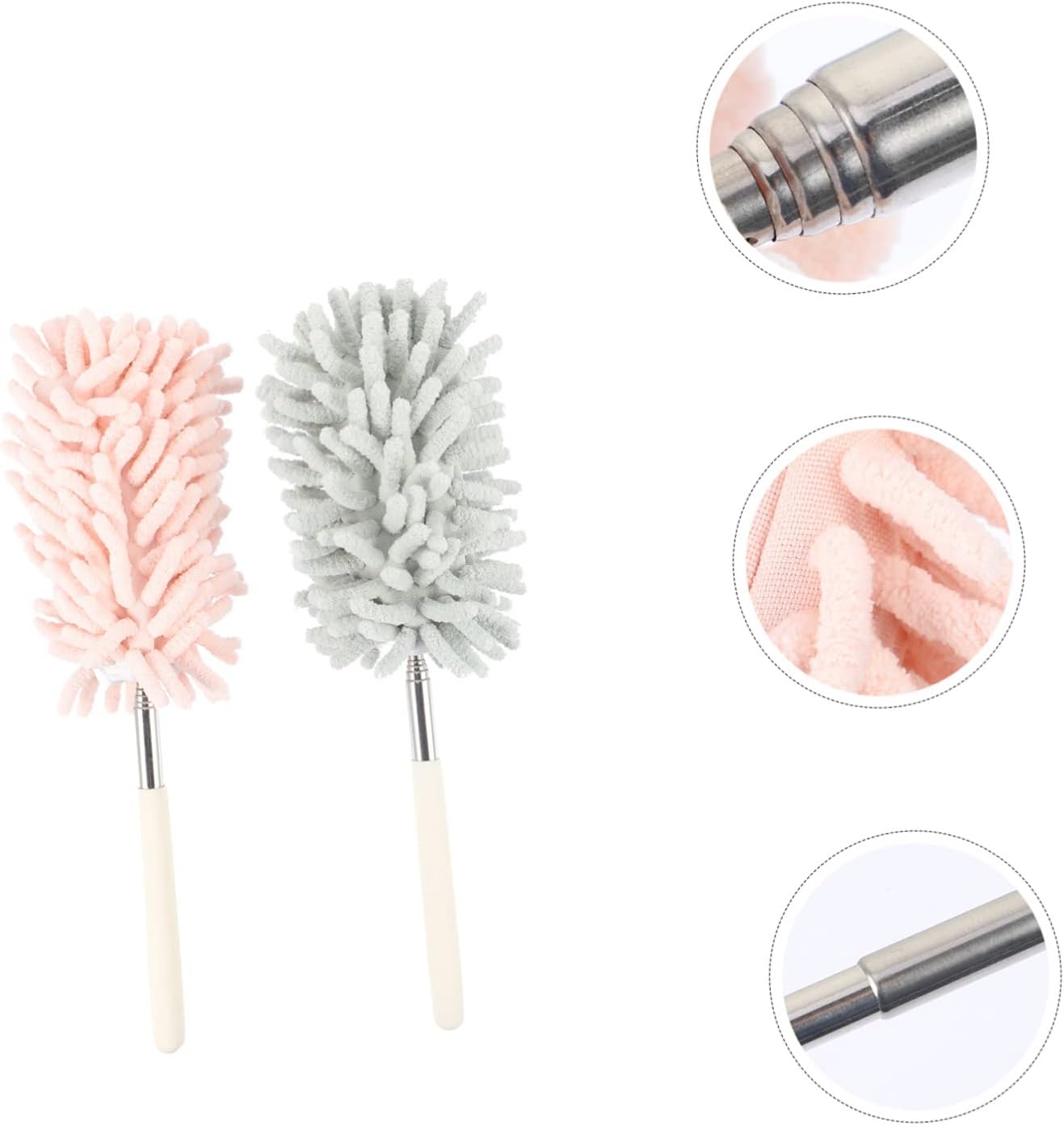 FOMIYES 6 Pcs Telescopic Duster Bendable Dusters Dust Cleaner Hand Duster Car Furniture Cleaning Tool Duster Brush Dust Cleaning Tool Household Duster Dusting Brush Dust Sweeper