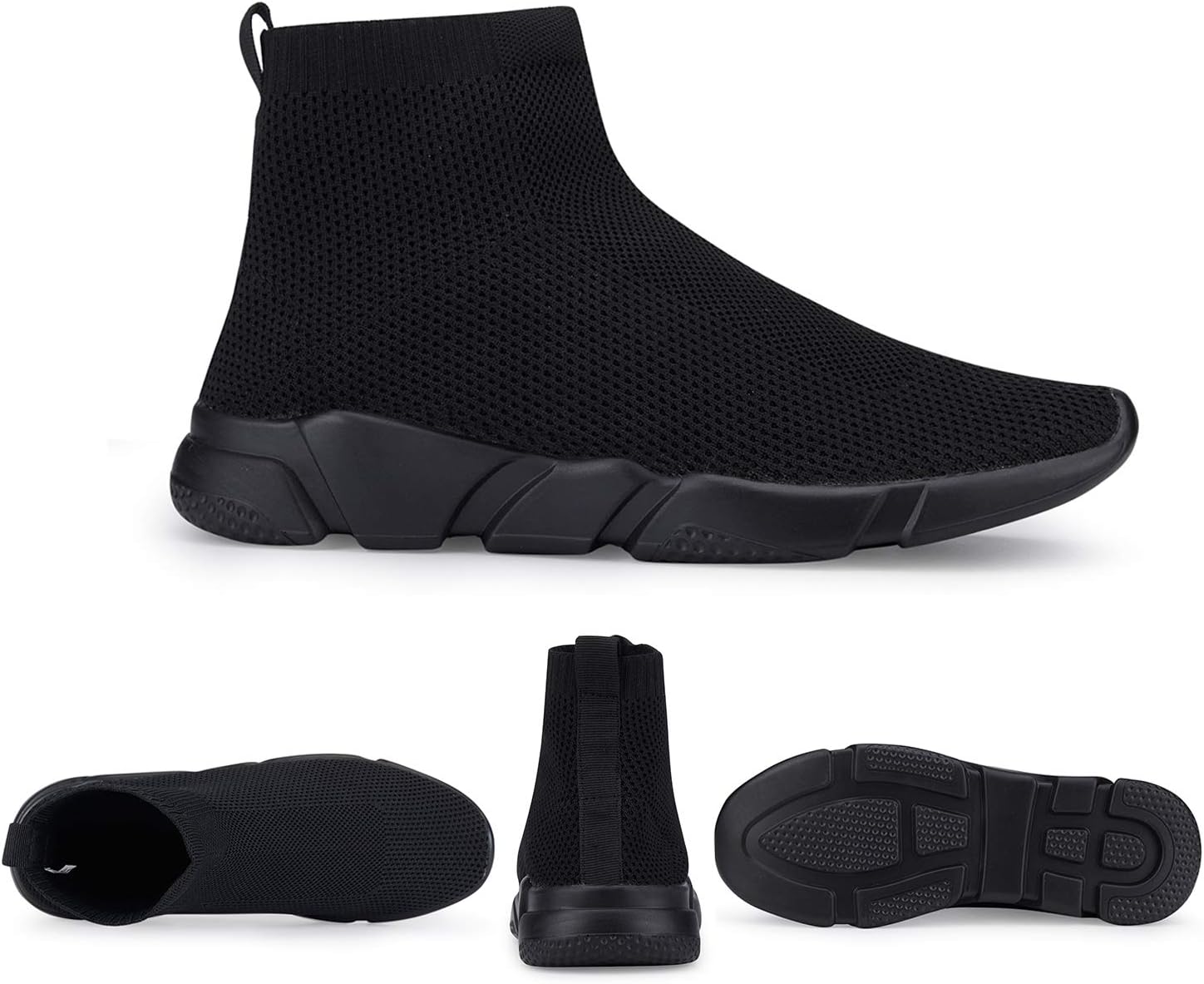 Women's Slip On Socks Sneakers Walking Shoes Running Tennis Athletic Gym Workout Non Slip Athletic Fashion Sneakers