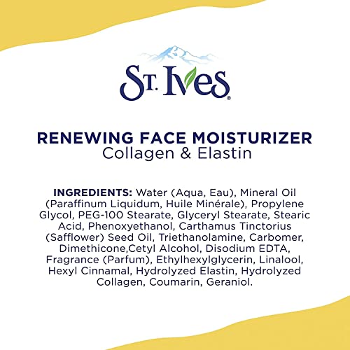 St. Ives, Renewing Collagen & Elastin Moisturizer, 10 oz (283 g)