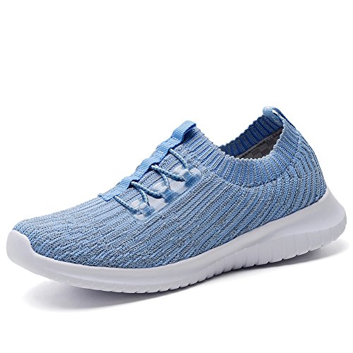 TIOSEBON Women's Slip On Walking Shoes Lightweight Casual Running Sneakers