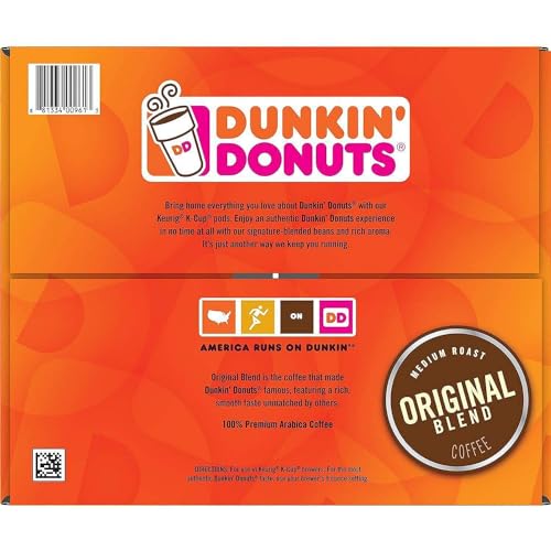 Generic Dunkin Donuts Original Blend Coffee K-Cup Pods, Medium Roast, 72ct