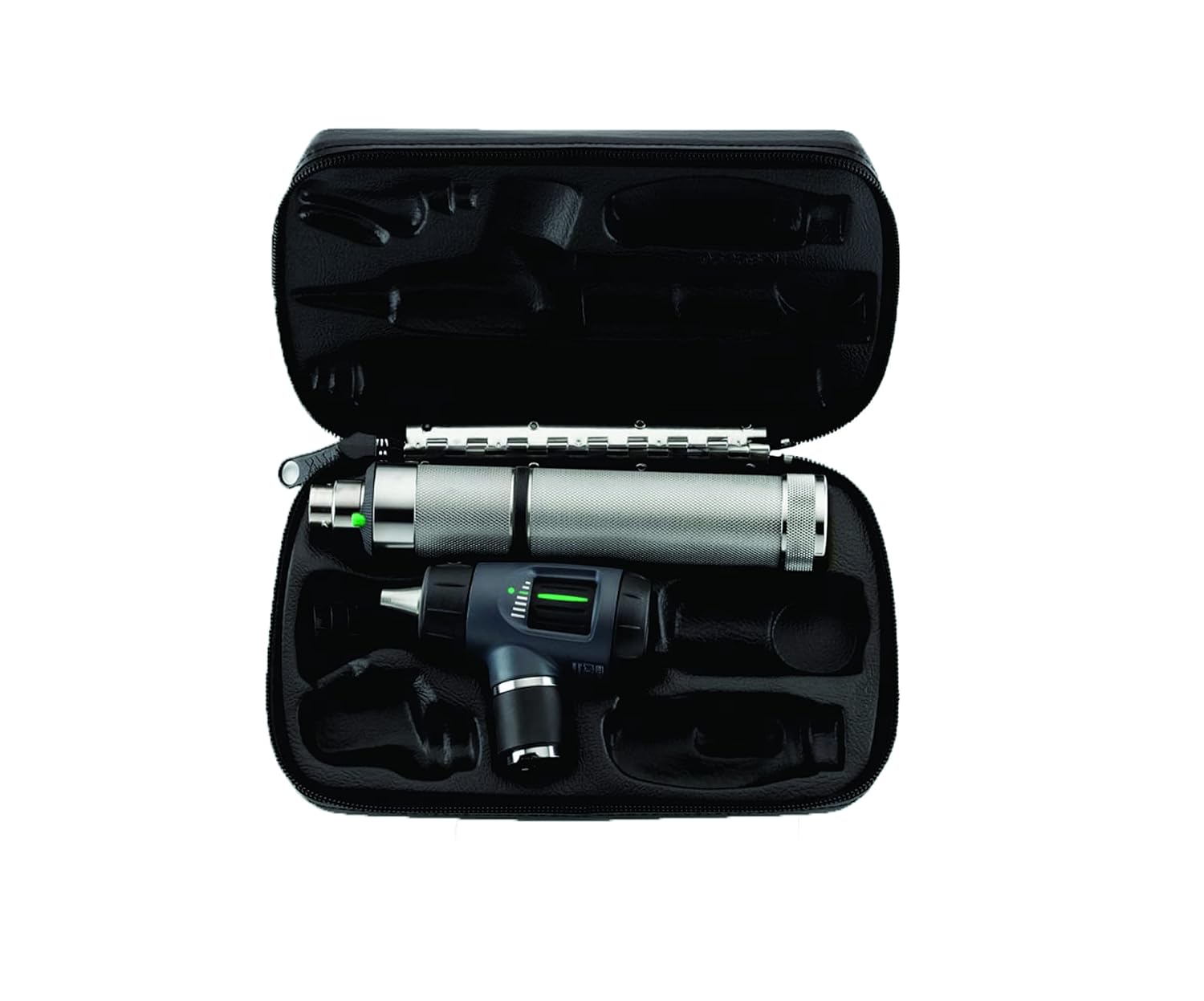 Welch Allyn Otoscope Set with MacroView Otoscope and Direct Plug-In Handle in Hard Case 25070-M