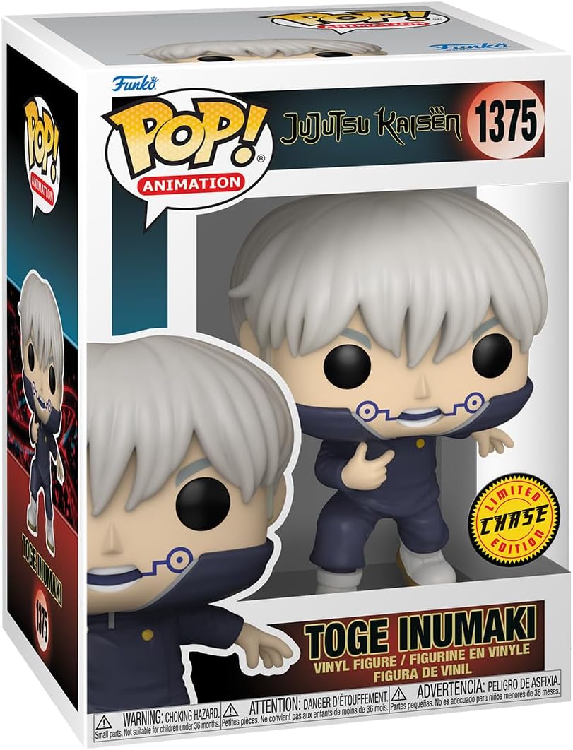 Funko! Pop Animation: Jujutsu Kaisen - Toge Inumaki with Chase (Styles May Vary)