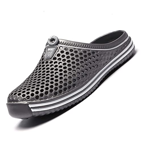 Women Garden Clogs Shoes Unisex Mesh Breathable Slippers Lightweight Summer Beach Sandals Walking Shoes