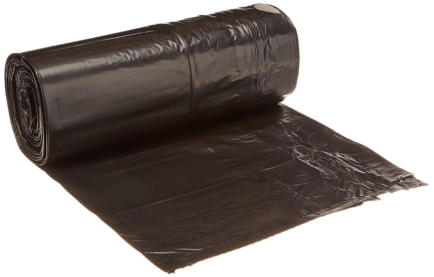 Ultrasac 39 Gallon 1.1 MIL Black Drawstring Trash Bags - 33