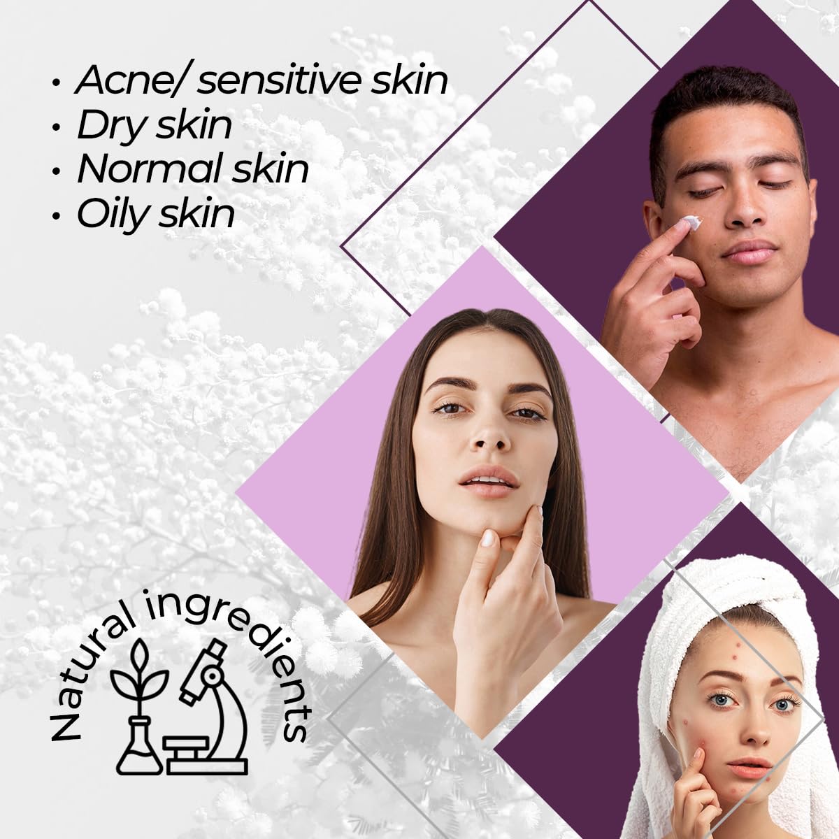 Tepezcohuite + Hyaluronic Acid ULTRA PREMIUM Night Face Cream (JUMBO SIZE)