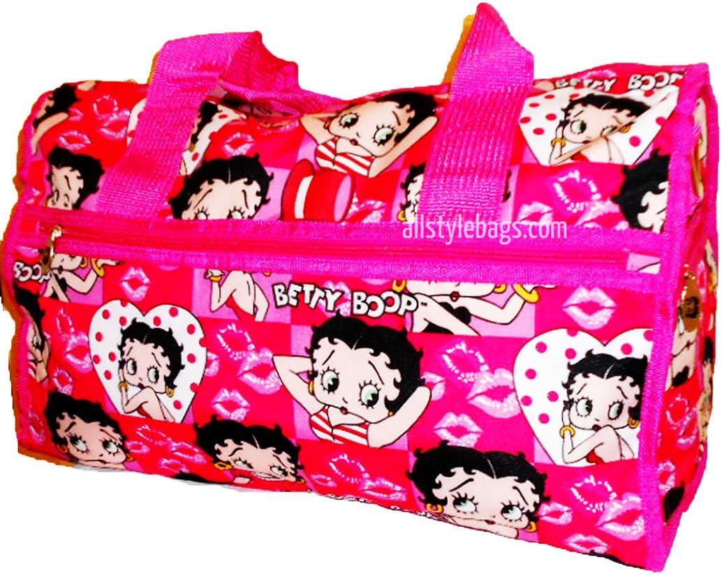 Betty Boop Large Duffel Bag evening travel sport bag w/o hook or key ring