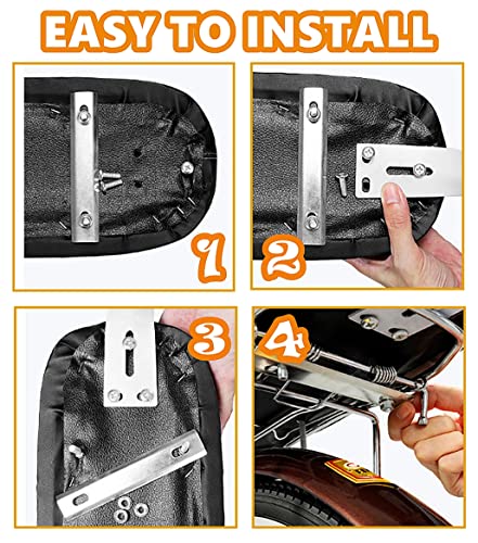 Bicycle Rear Seat Cushion Armrest Footrest Set, Bike Back Seat Child Safety Cushion Armrest Handrail Rear Feet Pedals