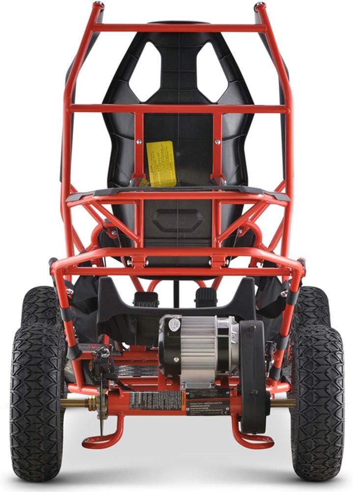 MotoTec Maverick Go Kart 36v 1000w Red