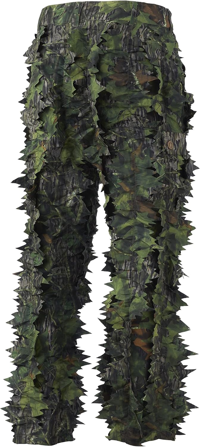 Nomad Mens Leafy Pant | 3D Leafy Camo Pants for Turkey Hunting, Mossy Oak Shadowleaf, X-Large