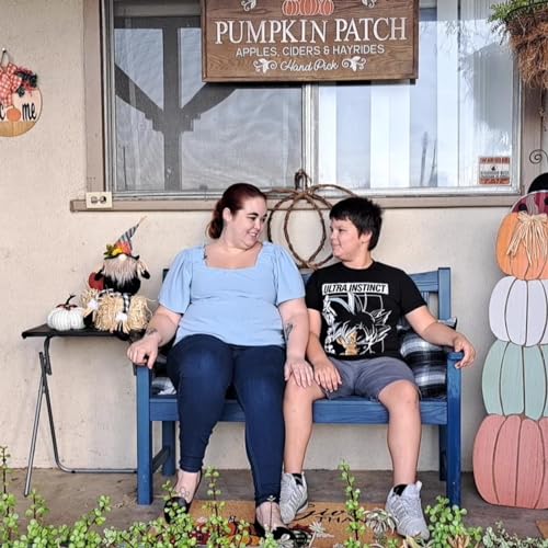 Outdoor Bench, 2-Person Garden Benches for Outdoors, Waterproof HIPS Patio Bench with 800 lbs Weight Capacity, Never Rot or Fade, Grey