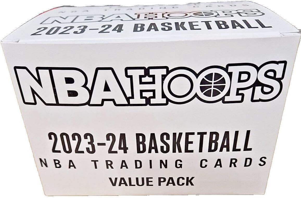 2023/24 Panini Hoops NBA Basketball VALUE box (12 pks/bx) ***Boxes sold unwrapped by Panini***