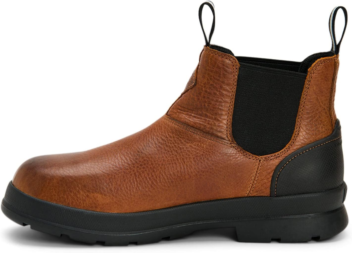 Men's Chore Farm Leather Chelsea Boot, Caramel, Size 10.5(M)