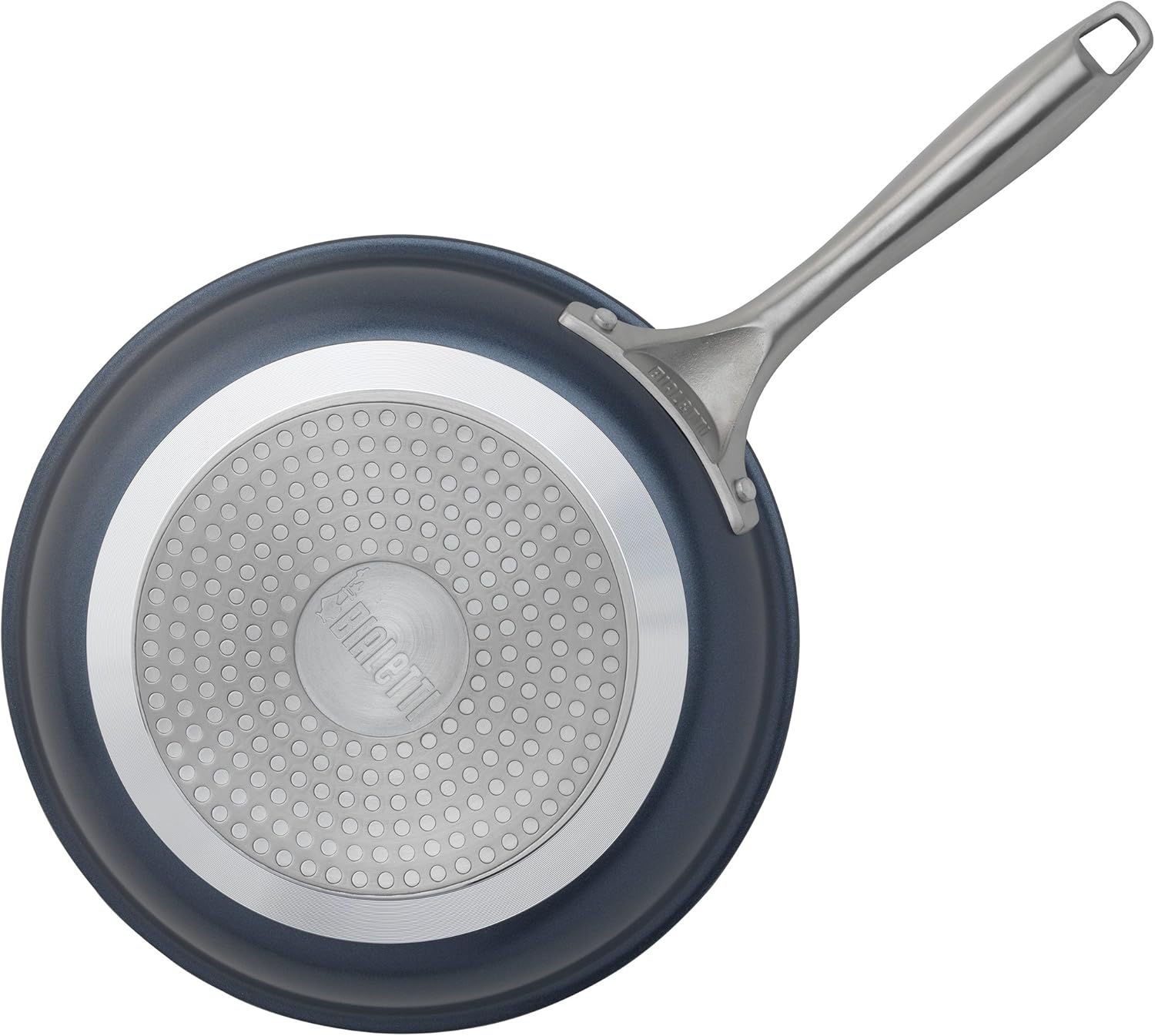 Bialetti Sapphire Hard Anodized Nonstick 10-Piece Oven-Safe Cookware Set, Gray - 10-Piece Set, Hard Anodized Aluminum, Nanotec-Infused Nonstick Surface, Stainless Steel Handles, Versatile, Oven-Safe