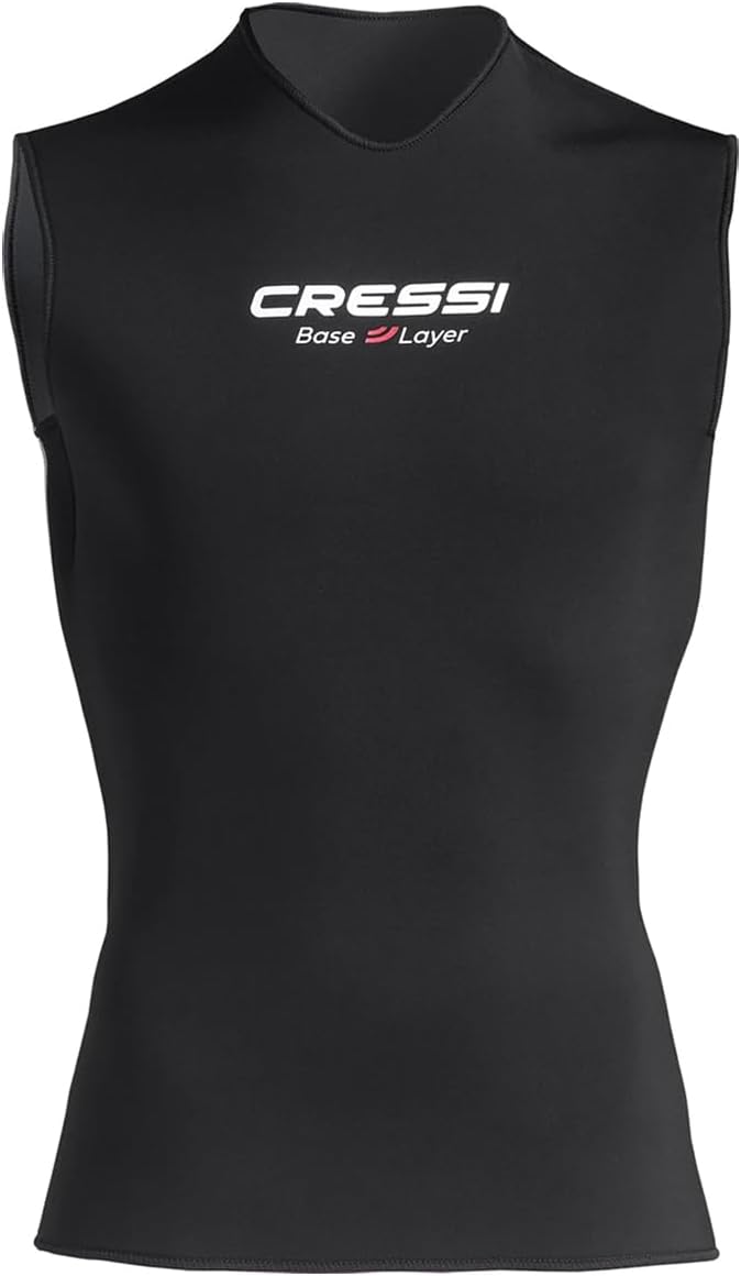 Cressi Mens 2.5mm Core Vest (Medium), Black