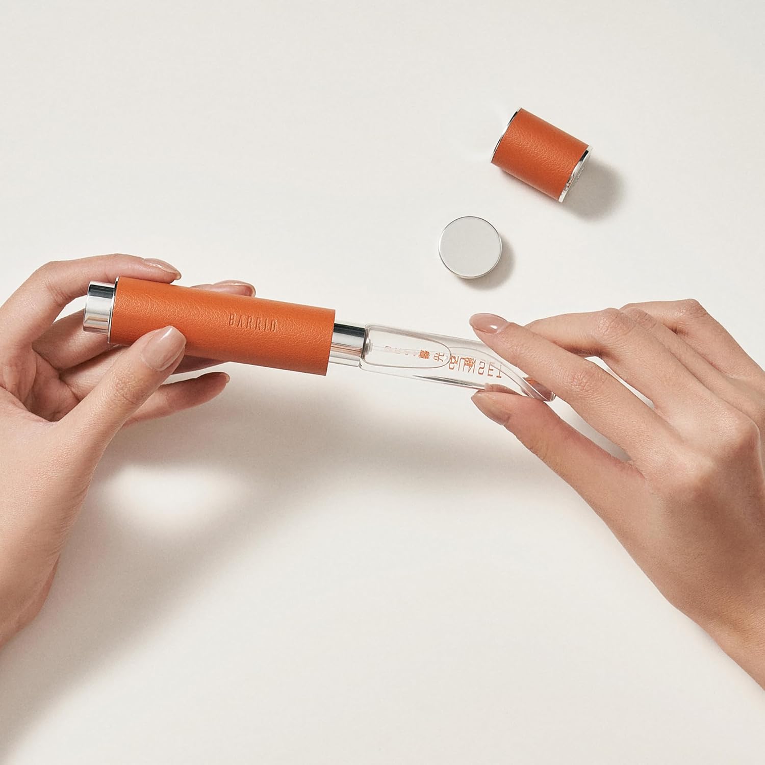 Barrio Orange Sunset Perfume for Men and Women - Sophisticated Blend of Italian Citrus, Canadian Cedarwood, and French Sage - 0.33 oz EDP Spray