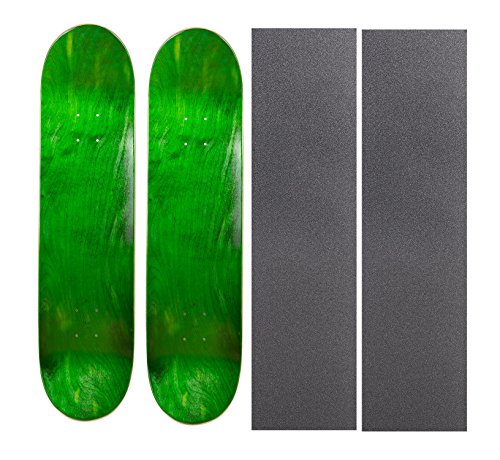 Cal 7 Blank Skateboard Decks with Grip, Set of 2