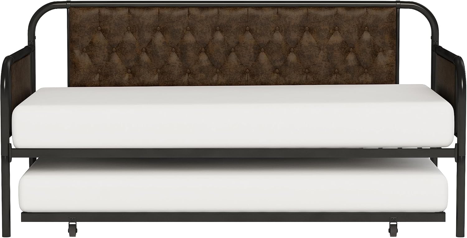 Hillsdale Trundle Jaywick Daybed, Twin, Black