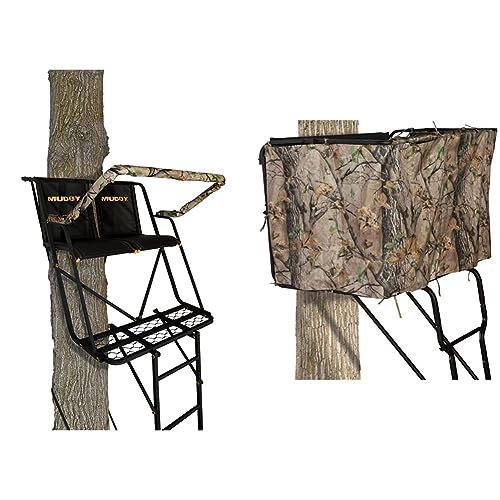 Muddy Maxim 2-Man Ladderstand, Black