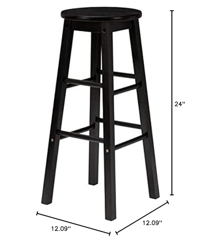 PJ Wood Classic Round-Seat 24