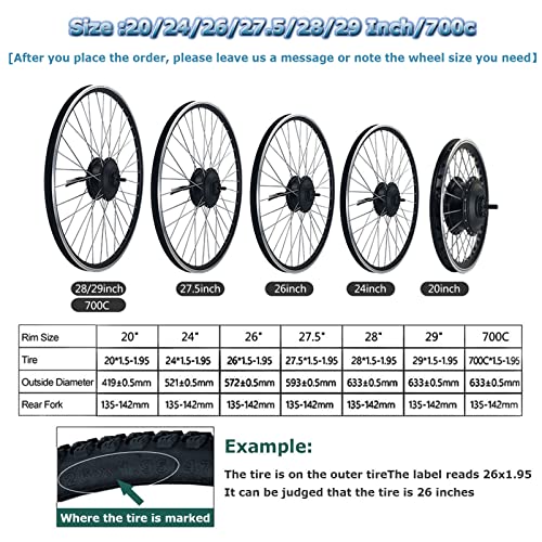 Electric Bicycle Conversion Kit 20