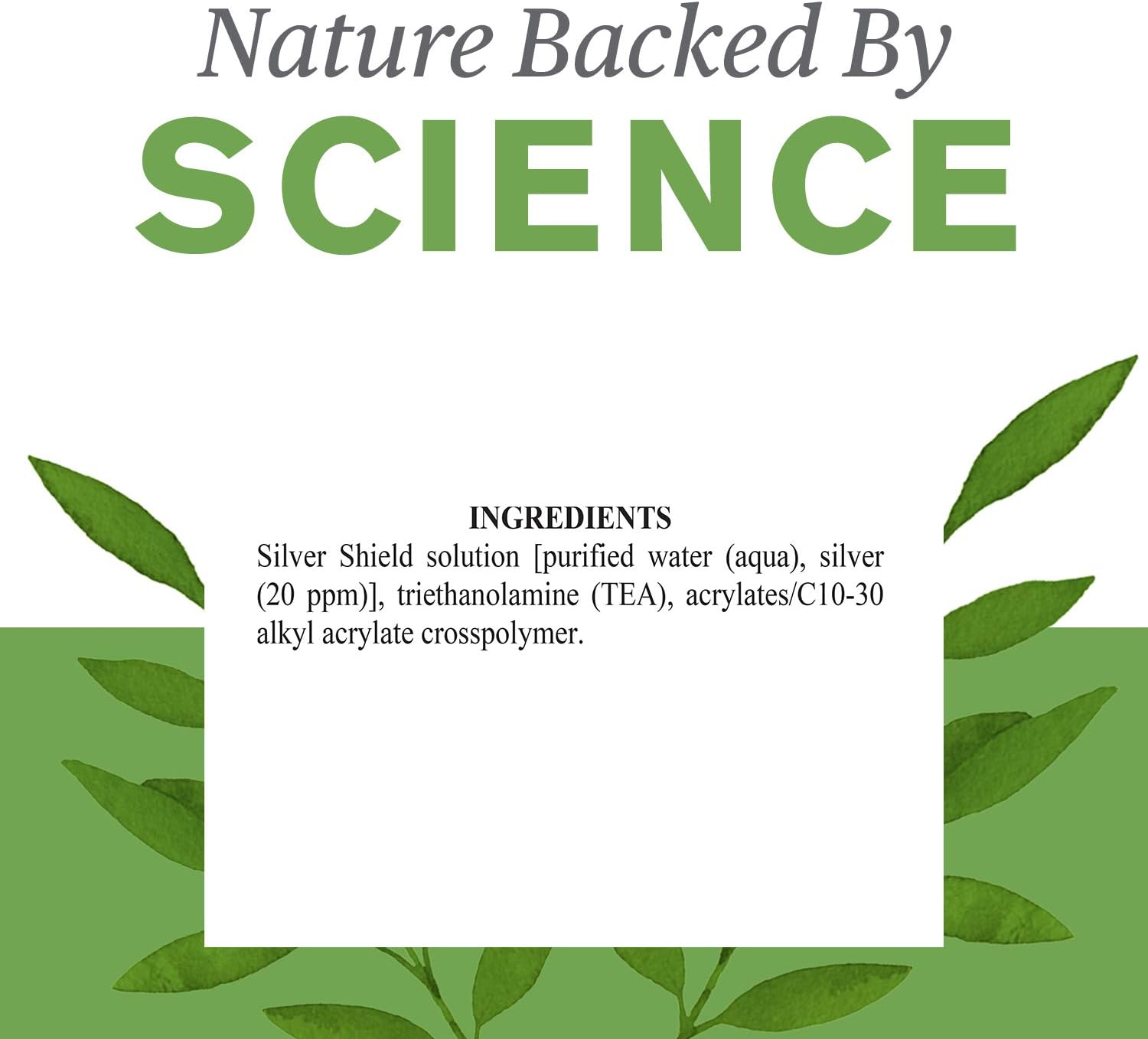 Nature's Sunshine Silver Shield Gel, 3oz. Tube | Colloidal Silver Gel With Aqua Sol Technology Promotes Natural Skin Hydration with a Moisturizing Effect