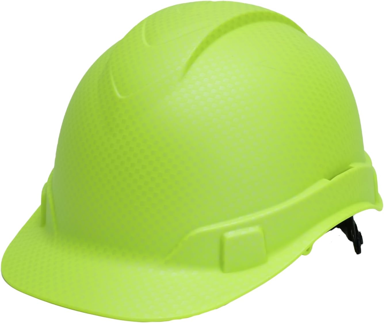 Pyramex Ridgeline Cap Style Hard Hat 4 Point Ratchet Matte Lime Graphite