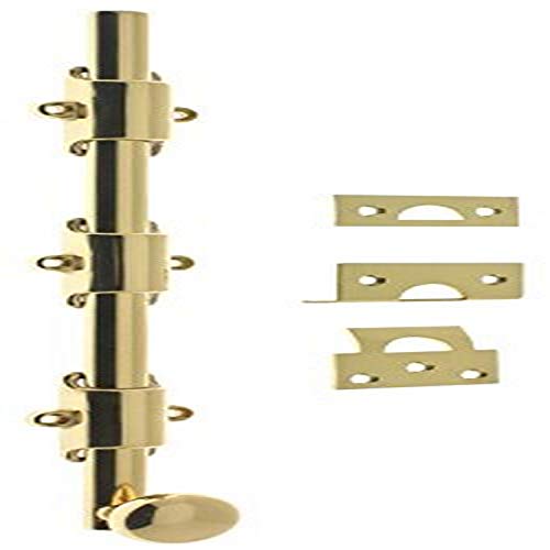 idh by St. Simons 11288-005 Premium Quality Solid Heavy Duty Surface Bolt with Round Knob, 36