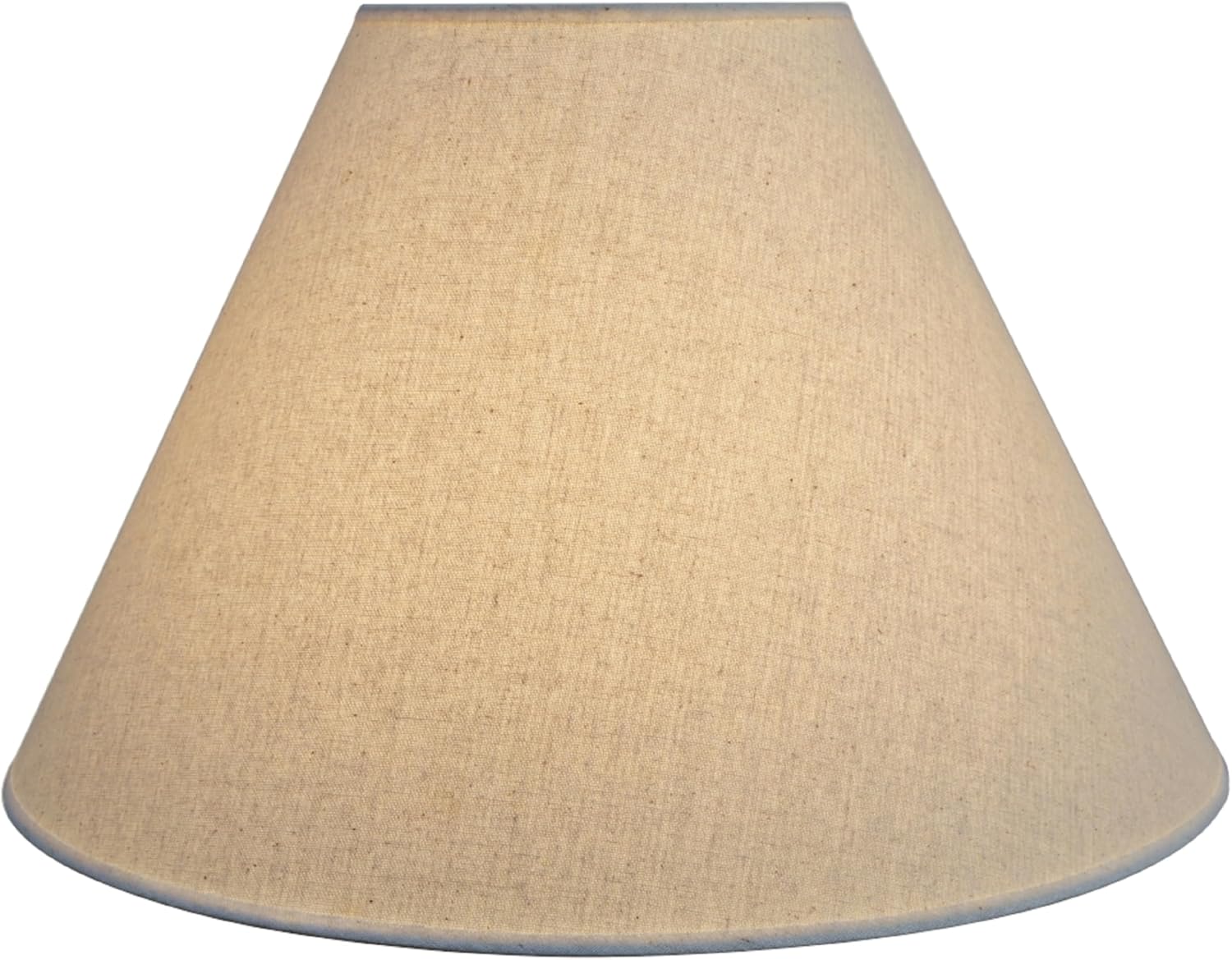 Aspen Creative 32023A Transitional Hardback Empire Shaped Spider Construction Lamp Shade in Beige, 18