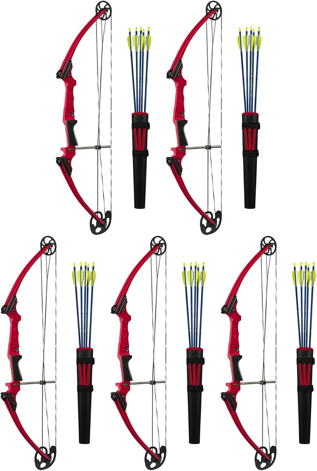 Compound Bow Archery Kit w/Adjustable Draw Length 15