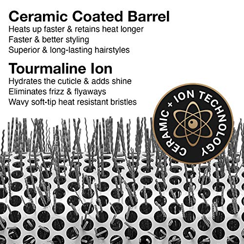 Olivia Garden Ceramic + Ion Speed XL Extra-Long Barrel Hair Brush (not electrical)