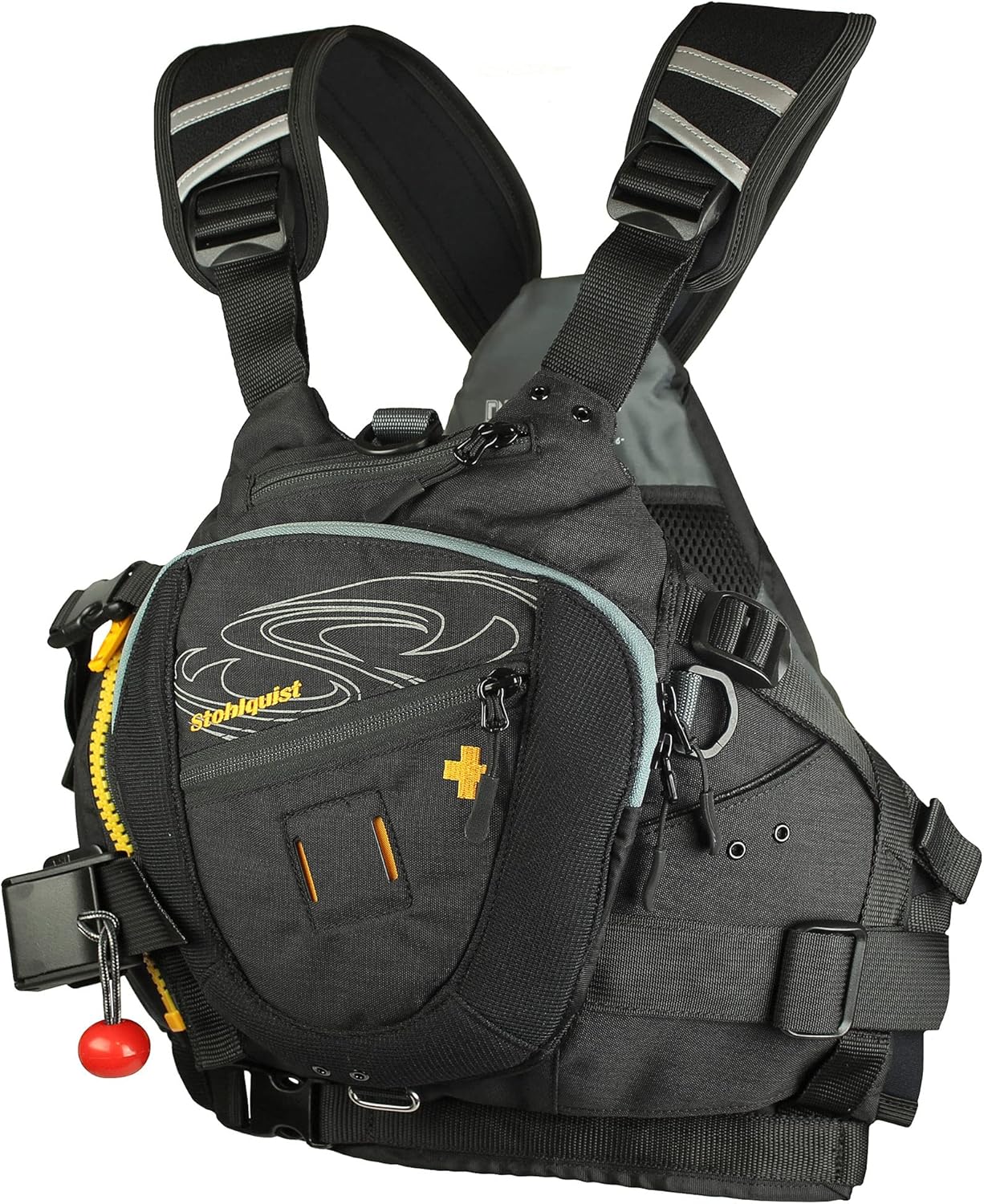 Stohlquist Descent Rescue Lifejacket (PFD)-Black-S/M