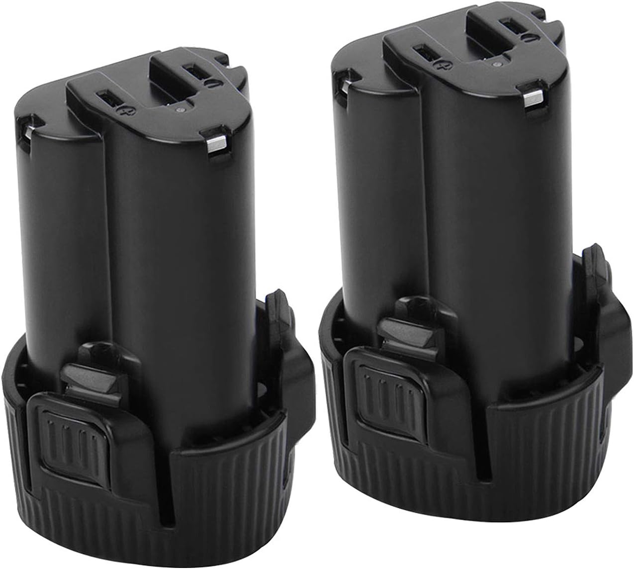 CREABEST New 2 Packs 3000mAh BL1013 Battery for Makita 10.8V Battery BL1014 DF030D DF330D LCT203W 194550-6 194551-4 195332-9 Li-ion Rotary Oscillating Replacement Battery