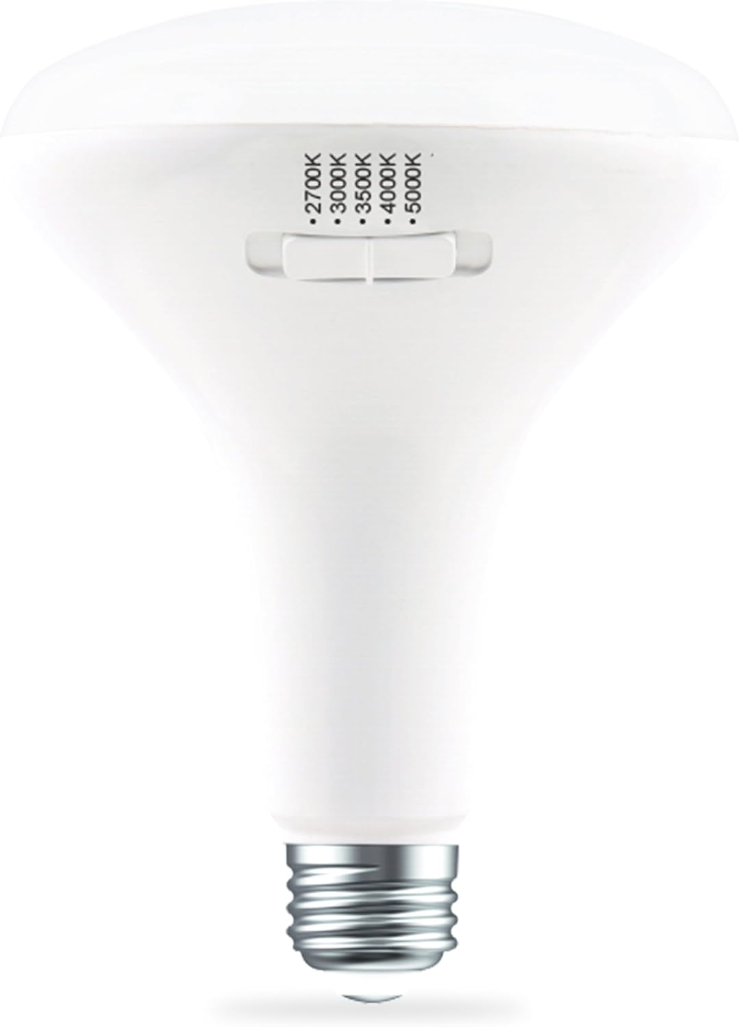 Goodlite BR30 LED Spot Light Bulb, 5 Color Selectable 2700K-3000K-3500K-4100K-5000K, 900 Lumens, 10 Watt (75 Watt Equivalent), High CRI, 5% Dimmable, UL Listed, Damp Rated, 15,000 Hours, 1ct (G-83391)