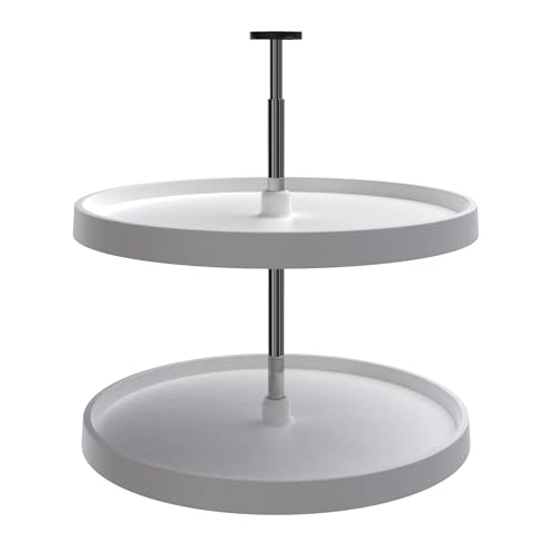 Rev-A-Shelf 2 Tier Full-Circle Lazy Susan for Corner Wall Base Cabinets 24