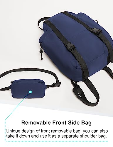 THE GYM PEOPLE Lightweight Mini Backpacks Womens Waterproof Travel Daypack Small Cute Crossbody Sling Bags