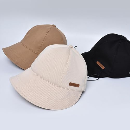 Women's UV Protection Sun-Hat Wide-Brim Sun-Visor Adjustable Foldable Beach-Hats for Women