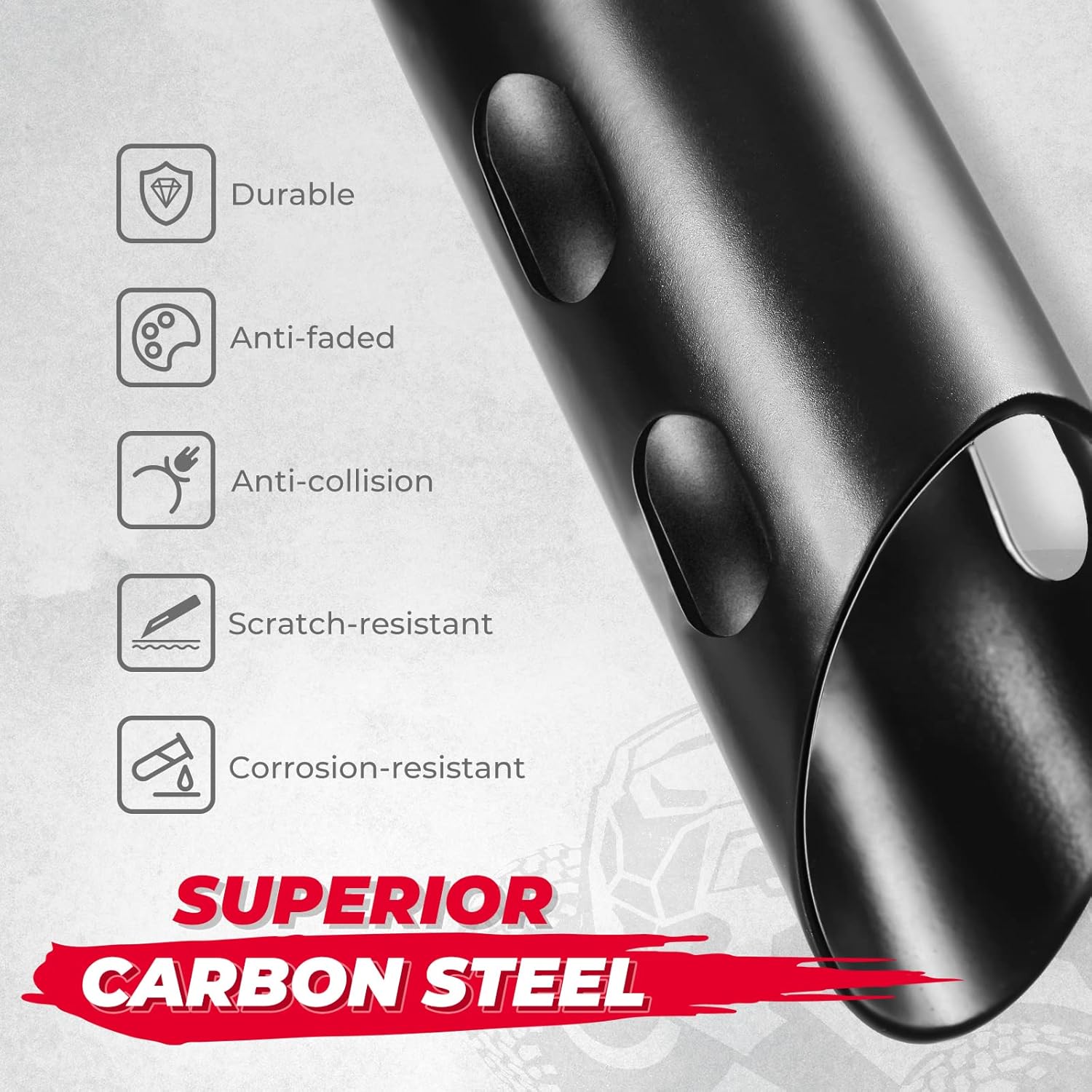 KEMIMOTO X3 Rack with Gas Strut, Spare Tire Cargo Luggage Cooler Pivoting Rear Rack Compatible with Can-Am X3 & X3 Max 2017-2024 Replace #715002881#715008296