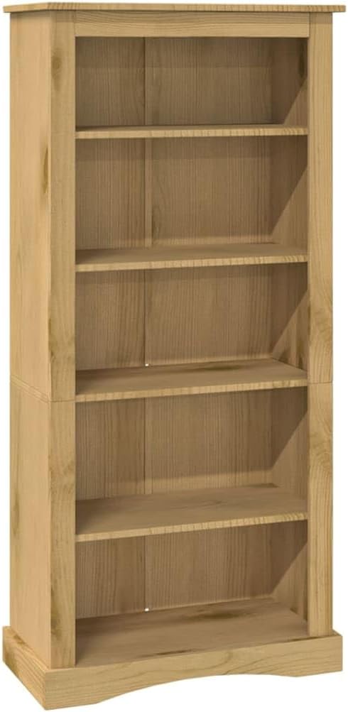 5-Tier Bookcase Mexican Pine Corona Range 31.9