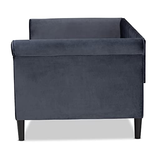 Baxton Studio Cora Daybeds, Twin, Grey