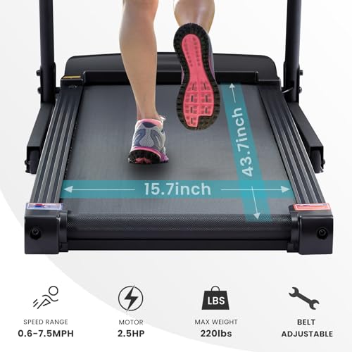 Under Desk Treadmill, Walking Pad with Remote Control