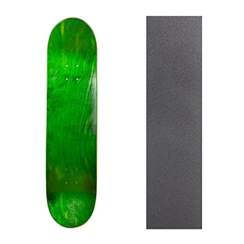 Cal 7 Blank Skateboard Deck with Grip Tape | 7.75, 8.0, 8.25 and 8.5 Inch | Maple Board for Skating