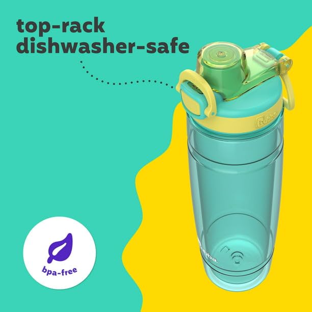 bubba Flo Duo Refresh Insulated Water Bottle, 24 oz, TEAL (TEAL)