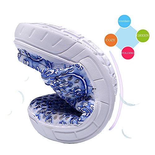 Womens Summer Breathable Mesh Slippers Lightweight Mesh Clog Quick Drying Garden Shoes Footwear Anti-Slip Shoes