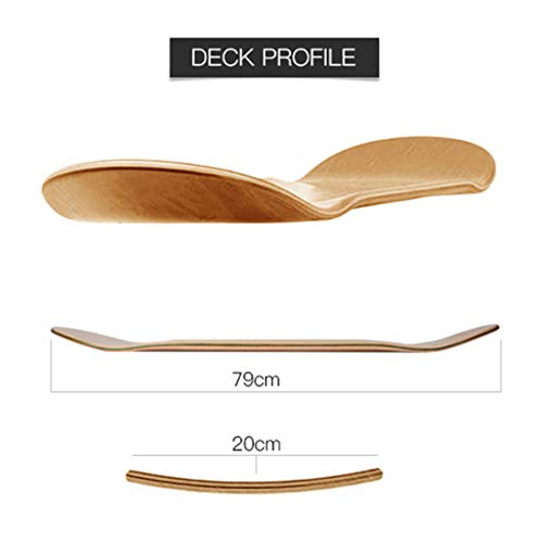 Maple Skateboard Decks Double Tail Skateboard Light Decks Free Skateboard Grip Tape