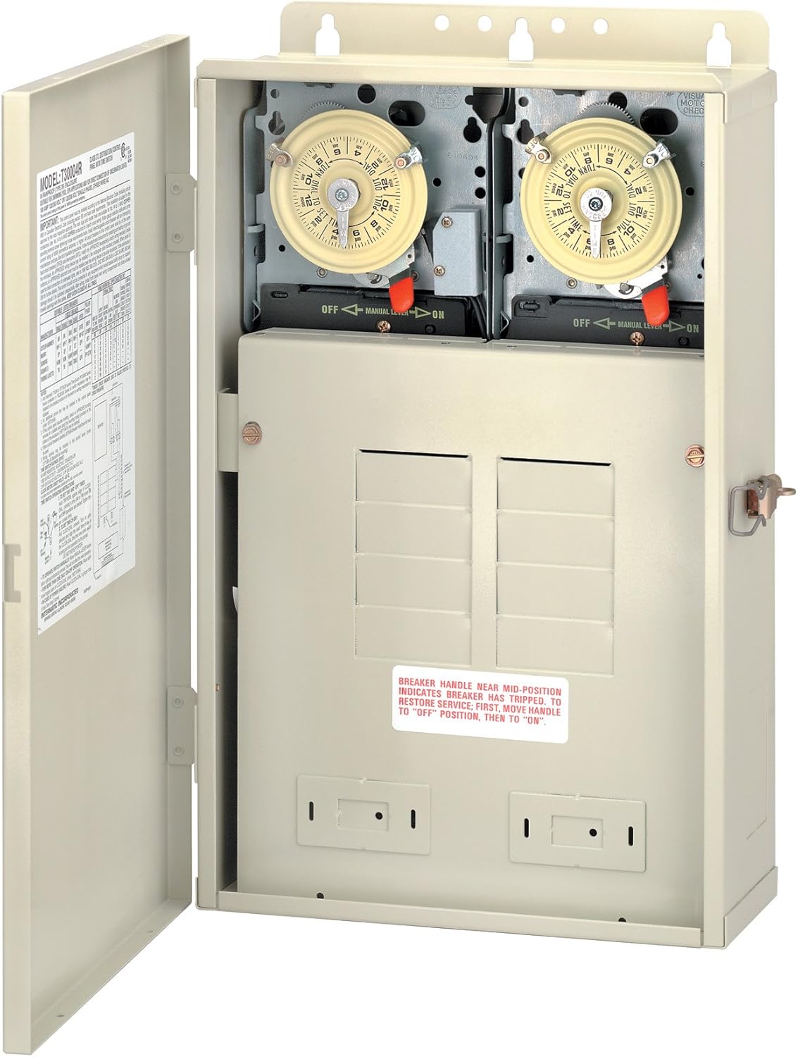 Intermatic T32404R Control Panel, Beige