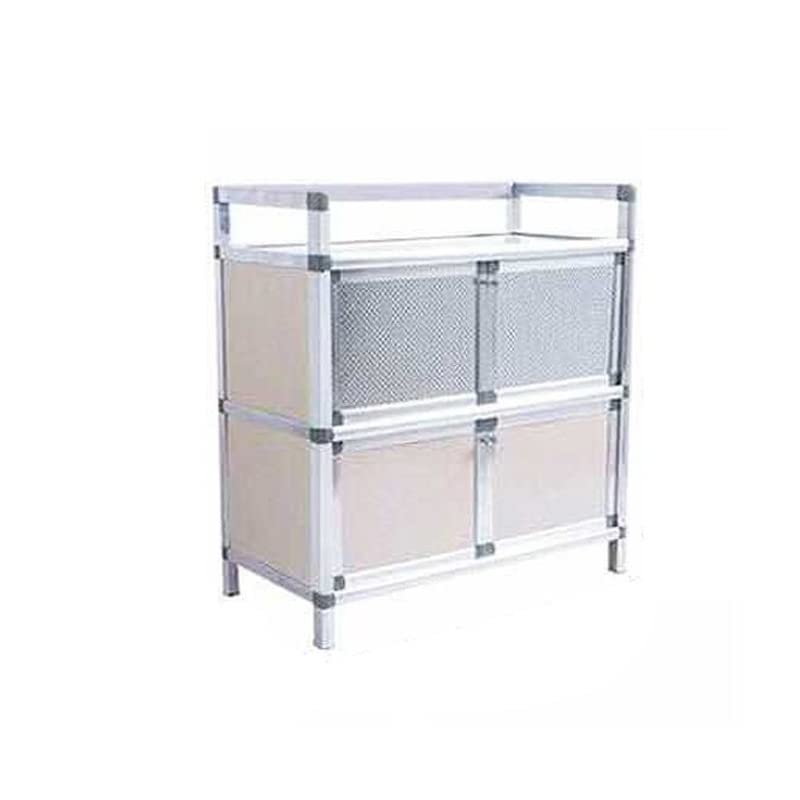 Storage Cabinet, Buffet Sideboard Server Household Simple Sideboard Cupboard and Pantry Multifunctional Kitchen Storage Tea Cabinet Space Saving Buffet Table Accent Sideboard