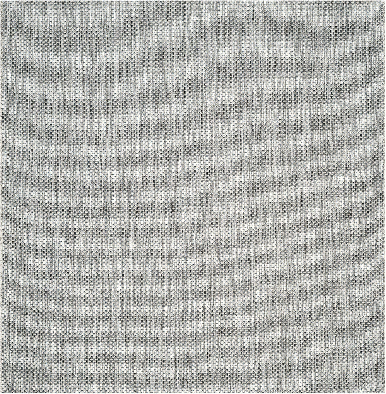 SAFAVIEH Courtyard Collection 10' Square Red/Beige CY8521 Indoor/Outdoor Non-Shedding Easy Cleaning Patio Backyard Porch Deck Mudroom Area Rug