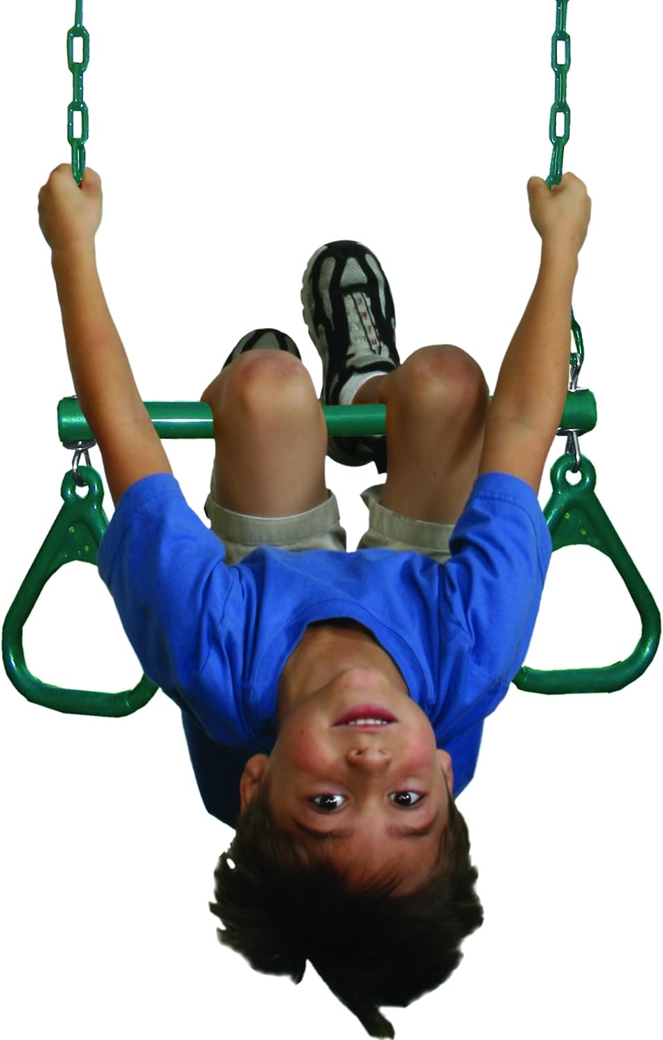 Swing-N-Slide Extra-Duty Ring Trapeze Combo, Green